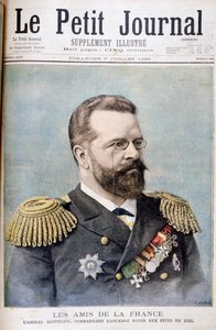Admiral Nikolai Skrydlov, Russian Naval Officer, 1895 by Fortuné Méaulle