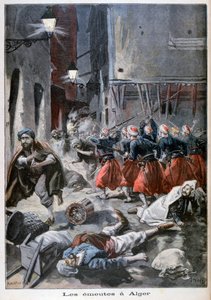 Anti-Jewish riots in Algiers, 1898 by Fortuné Méaulle