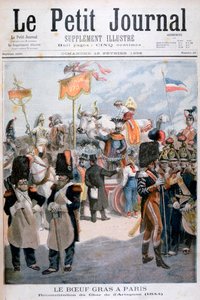 Fatted Ox Celebrations in Paris, 1896 by Fortuné Méaulle