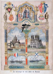 Message from Our Russian Friends, 1896 by Fortuné Méaulle