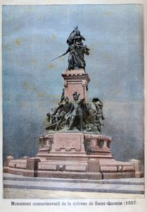 Monument to the Defence of St Quentin, 1557, 1896 by Fortuné Méaulle