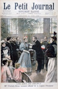Mrs Furtado-Heine Named Officer of the Legion of Honour, 1896 by Fortuné Méaulle