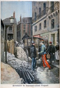 The Arrest of Lieutenant-Colonel Picquart by Fortuné Méaulle