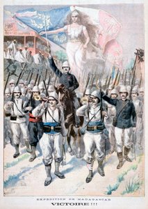 Victory!!, French intervention in Madagascar by Fortuné Méaulle