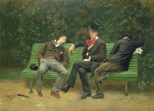 The Morning After by Fortune Joseph Seraphin Layraud