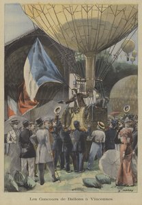 Balloon Race at Vincennes, Paris