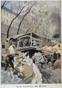 Construction Site in Paris - in 