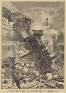 Train Crash at the Gare Montparnasse