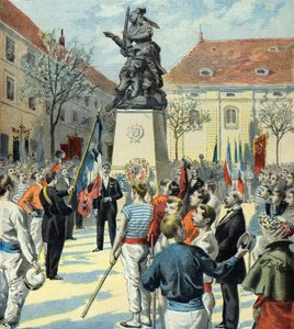 Commemorative Celebrations in Belfort in 1896 by Fortune Louis Meaulle