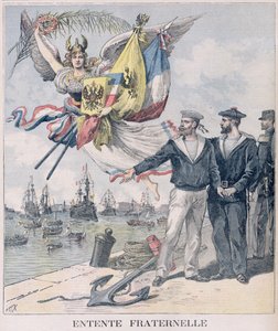 The Franco-Russian Entente, Illustration from 