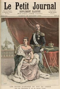 The Silver Wedding Anniversary of the King of Greece, from 