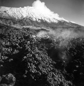 Eruption of Mt. Etna by Fosco Maraini