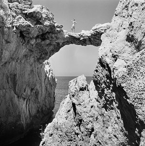Natural Arch in Aspra by Fosco Maraini