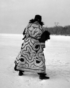 Village of Kotan; Rite of the Bear (Iyomante); Games of the Third Day, the Fight of the Girls by Fosco Maraini