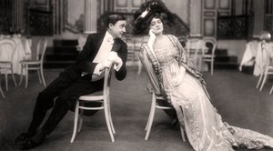 Lily Elsie and Joseph Coyne in The Merry Widow