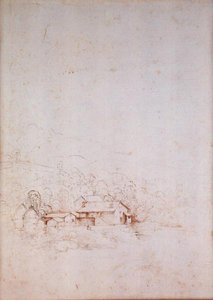 A Farm among Trees (verso) by Fra Bartolomeo