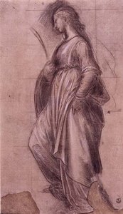 Study of St. Catherine of Alexandria by Fra Bartolomeo