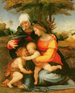 Madonna and Child with St. Elizabeth and the Infant St. John the Baptist by Fra Bartolomeo