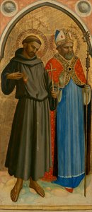 Saint Francis and a Bishop Saint