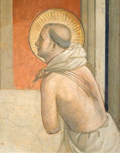 Christ at Column, Virgin and Figure of Penitent Dominican Saint