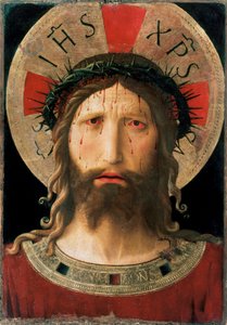 Head of Christ Crown of Thorns by Fra  Angelico
