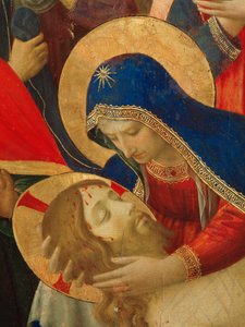 Lamentation on the death of Christ (detail)