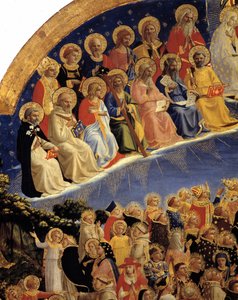 The Last Judgment: Detail of the Saints in Paradise