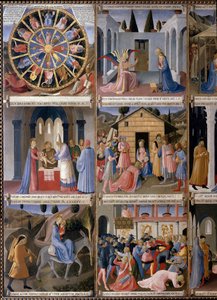 Life of Christ, Armadio degli Argenti by Fra  Angelico