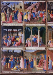 Life of Christ, Armadio degli Argenti by Fra  Angelico