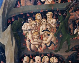The Last Judgment: Hell by Fra  Angelico