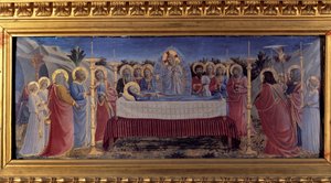 The Funeral of the Virgin. Predella 1435