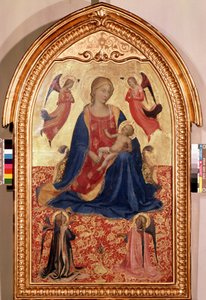 Virgin and Child with Angels by Fra (c.1387 1455) Angelico
