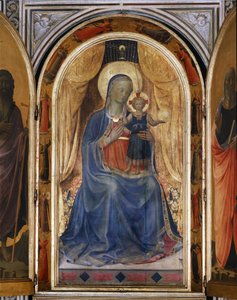 Virgin with Child. Open Tabernacle of the Linaioli