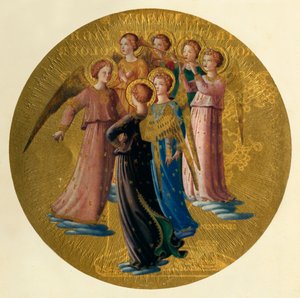 A Group of Angels by Fra Angelico