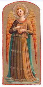 Angel with a Musical Instrument, c.1910