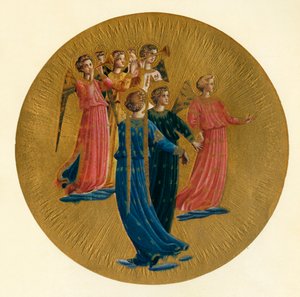 Detail (Coronation of the Virgin) by Fra Angelico