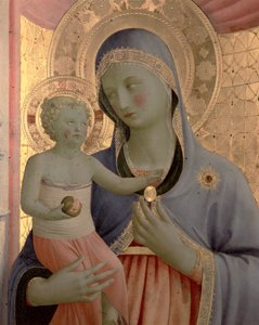 Annalena Altarpiece (detail) by Fra Angelico
