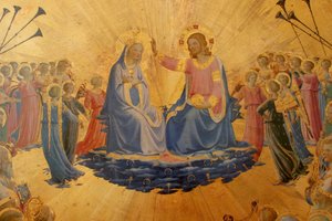 Coronation of the Virgin by Fra Angelico