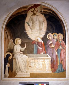 The Resurrected Christ and the Holy Women at the Tomb by Fra Angelico