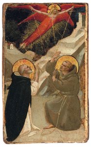 Saint Dominic and the Stigmatization of Saint Francis by Fra Angelico