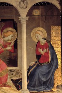 The Annunciation - Pala de Cortone