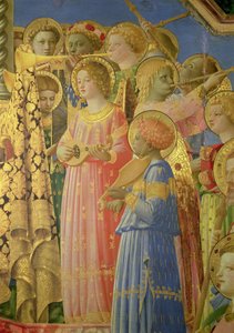 The Coronation of the Virgin (detail)