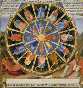 The Vision of Ezekiel by Fra Angelico