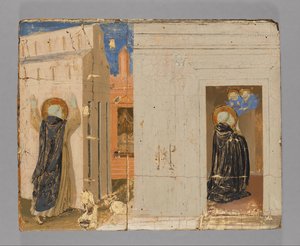 The Vision of Pope Innocent III; Saints Peter and Paul Appearing to Saint Dominic