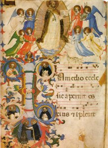 Saint Dominic in Glory by Fra Angelico