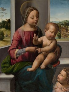 Madonna and Child with the Young Saint John the Baptist, ca. 1497