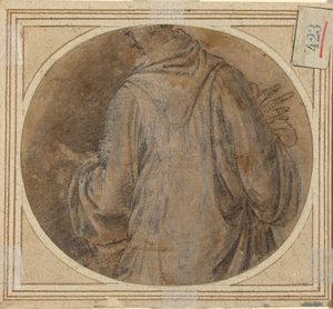 A Monk (verso) by Fra Bartolommeo