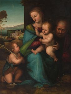 The Holy Family with Saint John the Baptist, c.1505-1515 by Fra Bartolommeo