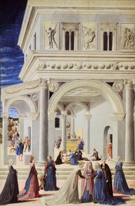 The Birth of the Virgin, 1467 by Fra Carnevale