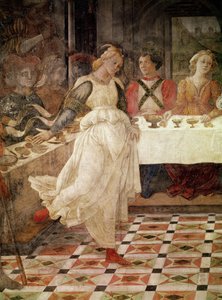 Salome dancing at the Feast of Herod (detail)